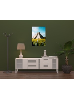 Dekorbi Blok Tablo | Chichén Itzá 48×69