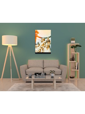 Dekorbi Ayaklı Blok Tablo | Chidren of God 48×69