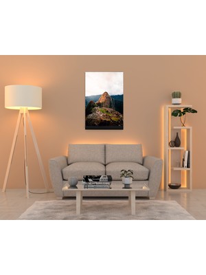 Dekorbi Ayaklı Blok Tablo | Machu Picchu 48×69