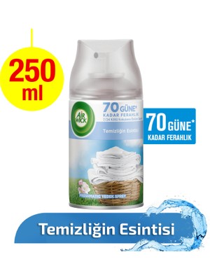Air Wick 250ml Freshmatic Yedek Sprey Temizliğin Esintisi 70 Gün Süren Ferahlık
