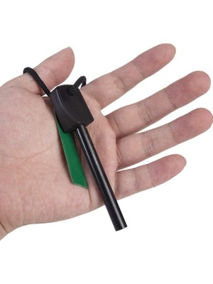 Valkyrie Kamp Ateş Yakma Magnezyum Taşı Hafif ve Taşınabilir 10.5 cm Dış Mekan Ekipmanı