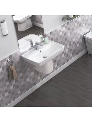 Turkuaz Cerastyle Duru Lavabo 60*40 cm