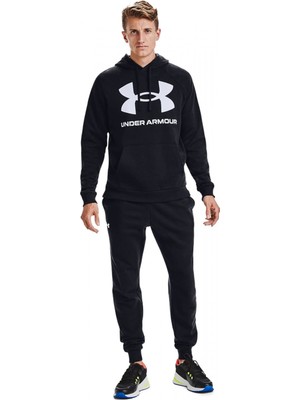 Under Armour Ua Rival Fleece Big Logo Hd Siyah Erkek Sweatshirt 1357093-001