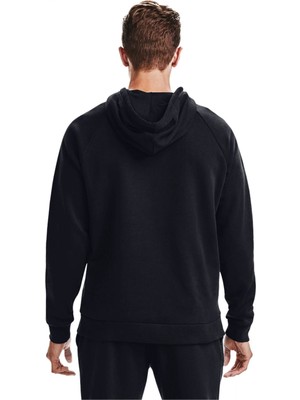 Under Armour Ua Rival Fleece Big Logo Hd Siyah Erkek Sweatshirt 1357093-001