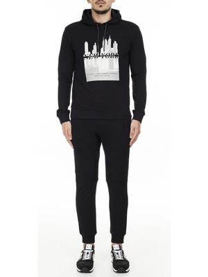 Armani Exchange Beli ve Paçası Lastikli Erkek Eşofman Altı 8NZP73 Zjkrz 1200