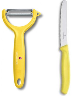 Victorinox Sarı Soyacak ve Soyma Bıçak Seti