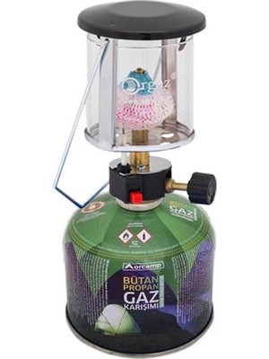 Orgaz Çakmaklı Siboplu Kartuş Lamba Kamp Lambası Lüks Lamba CL192