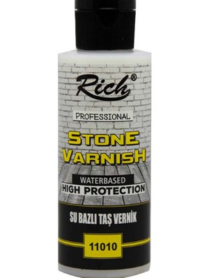 Rich Stone Varnısh - Yüksek Korumalı Taş Verniği 120 cc