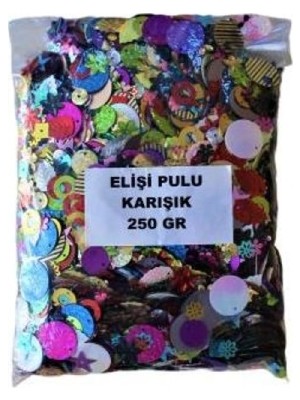 Muhtelif Karışık Elişi Pulu 250 gr