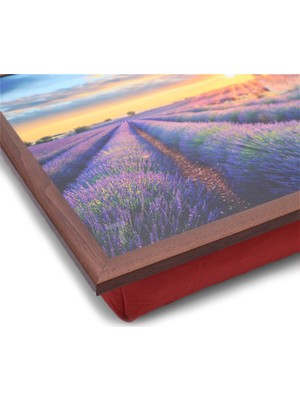 Yedi Home & Decor Keyif Tepsisi Lavender Field