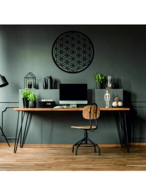 Walldeco Yaşam Çiçeği Kutsal Geometri Dekoratif Tablo