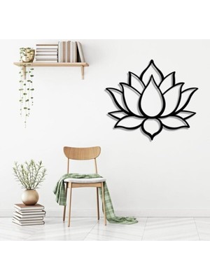 Walldeco Dekoratif Lotus Çiçeği Mdf Tablo