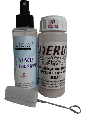 Derby Bej Döşeme Boyası ve Boya Öncesi Temizleme Sıvısı