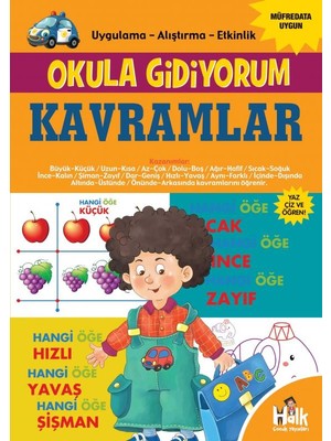 Halk Kitabevi Okula Gidiyorum - Kavramlar