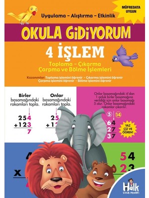 Halk Kitabevi Okula Gidiyorum - 4 İşlem
