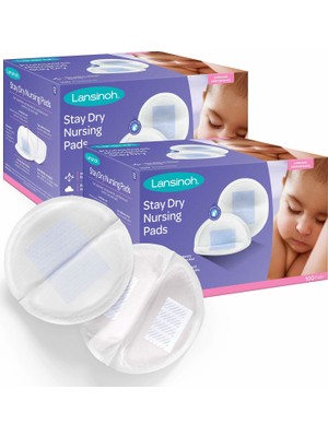 Lansinoh Stay Dry 100'lü Emzirme Pedi - 2'li