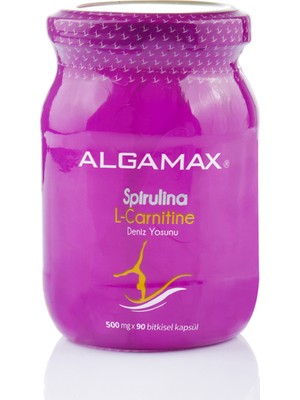 Algamax Spirulina Yosun L-Carnitine Kapsül