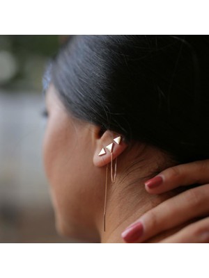 By Golden House Üçgen Zincirli Kombin