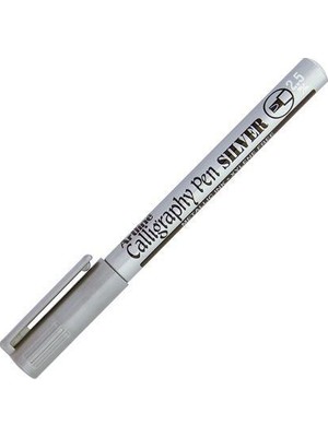 Artline EK993XF Kaligrafi Kalemi 2.5 mm Kesik Uçlu Gümüş E