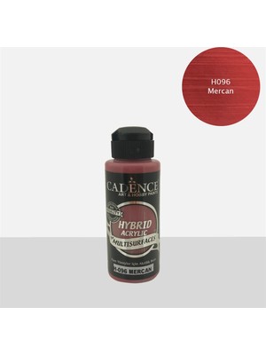 Cadence H096 Mercan 120 ml Multisurfaces Akrilik Boya Su Bazlı Tüm Yüzeyler İçin Özel Formül