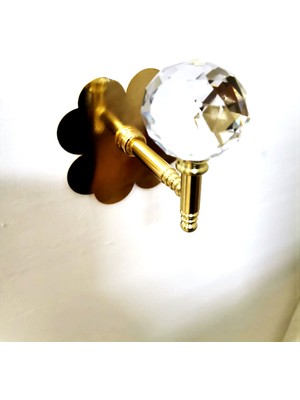 Evdepo Home  Altın Rengi Renso Fon Demiri Camlı Pipo