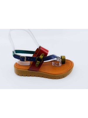 Papuccu Multi Çok Renkli Kadın Sandalet GZS20Y97311