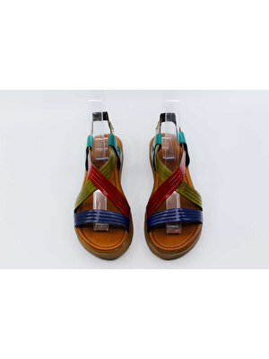 Papuccu Multi Çok Renkli Kadın Sandalet GZS20Y97322