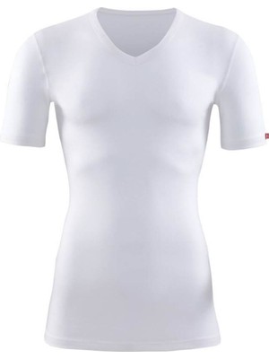 Seboteks Unisex Kısa Kol V Yaka Thermal Üst 1263v