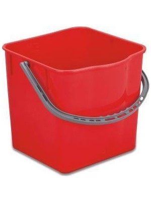 Omnisoft Temizlik Arabası Yedek Kovası 20 Litre Kırmızı
