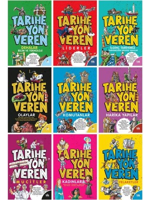 Halk Kitabevi Çocuklar Için Tarihe Yön Verenler 9 Kitap Takım