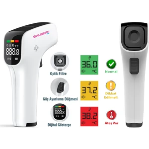 Saubern Baby BNT9608 Temassız Vücut ve Alından Ateş Ölçer