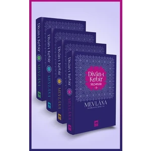 Divan - ı Kebir Seçmeler 4 Cilt - Mevlana Celaleddin Rumi