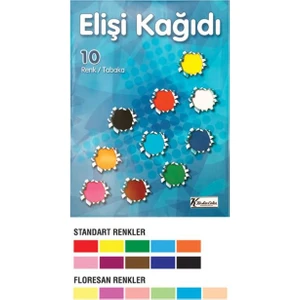 K.Color 10Lu Karş.Floresan Elişi Kağıdı