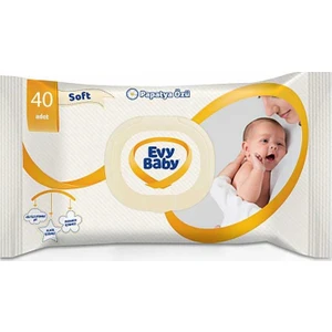 Evy Baby Soft Islak Havlu 40 Yaprak