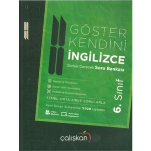 Çalışkan Yayınları 6. Sınıf Ingilizce Göster Kendini Soru Bankası
