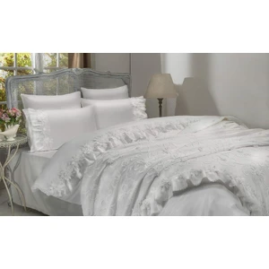 Gelin Home Peri Kızı Nevresim Pike Set şampanya renk