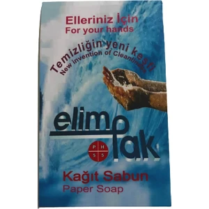 Tek Kullanımlık Kağıt Sabun 15'li x 10 Paket (150 Yıkama)