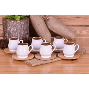 Tulli - 6 Kişilik Kahve Fincan Takımı