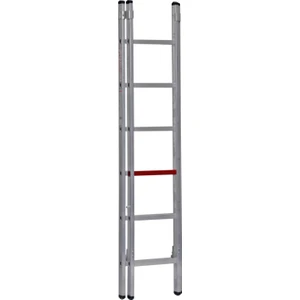 2x6 Basamaklı İki Parçalı Alüminyum Merdiven (TS6040)