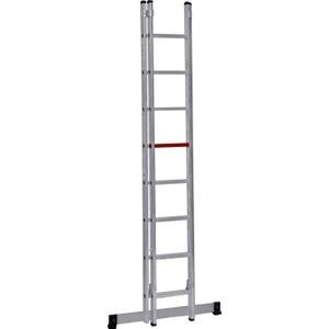 2x8 Basamaklı İki Parçalı Alüminyum Merdiven (TS6050)