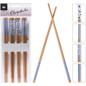 Etnik Desen Bambu Chopstick Set 8 Parça