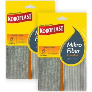 Mikrofiber Cam Bezi 2'li