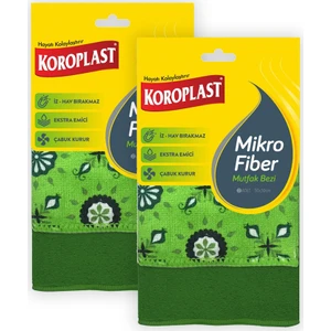 Mikrofiber Mutfak Bezi 2'li x 2 Paket