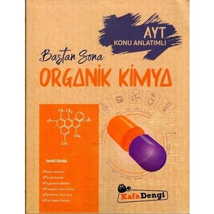 Kafa Dengi Yayınları AYT Organik Kimya Baştan Sona Konu Anlatımlı