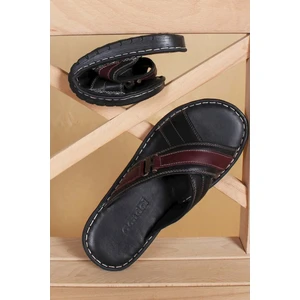 Deri Anatomik Erkek Terliği KML.102