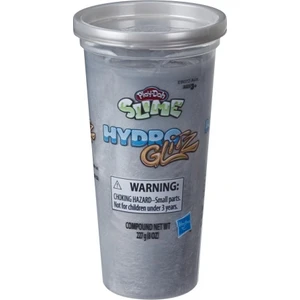 Hasbro Play-Doh Slime Hydroglitz Metalik Hamur - Gümüş RENGI E9233