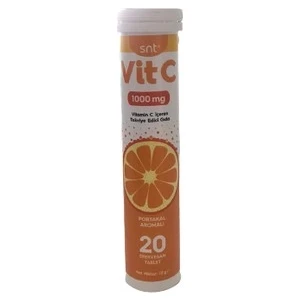 Vıt-C 1000 Mg 20 Efervesan Tablet