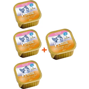 Pate Tavuklu Yavru Yaş Kedi Maması 100 gr x 4 Adet