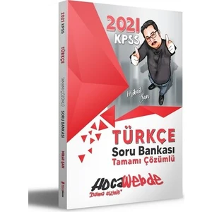 Hocawebde Yayınları KPSS 2021 Türkçe Soru Bankası