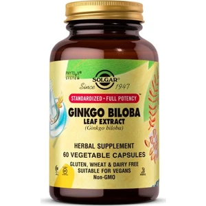 Ginkgo Biloba Leaf Extract 60 Kapsül